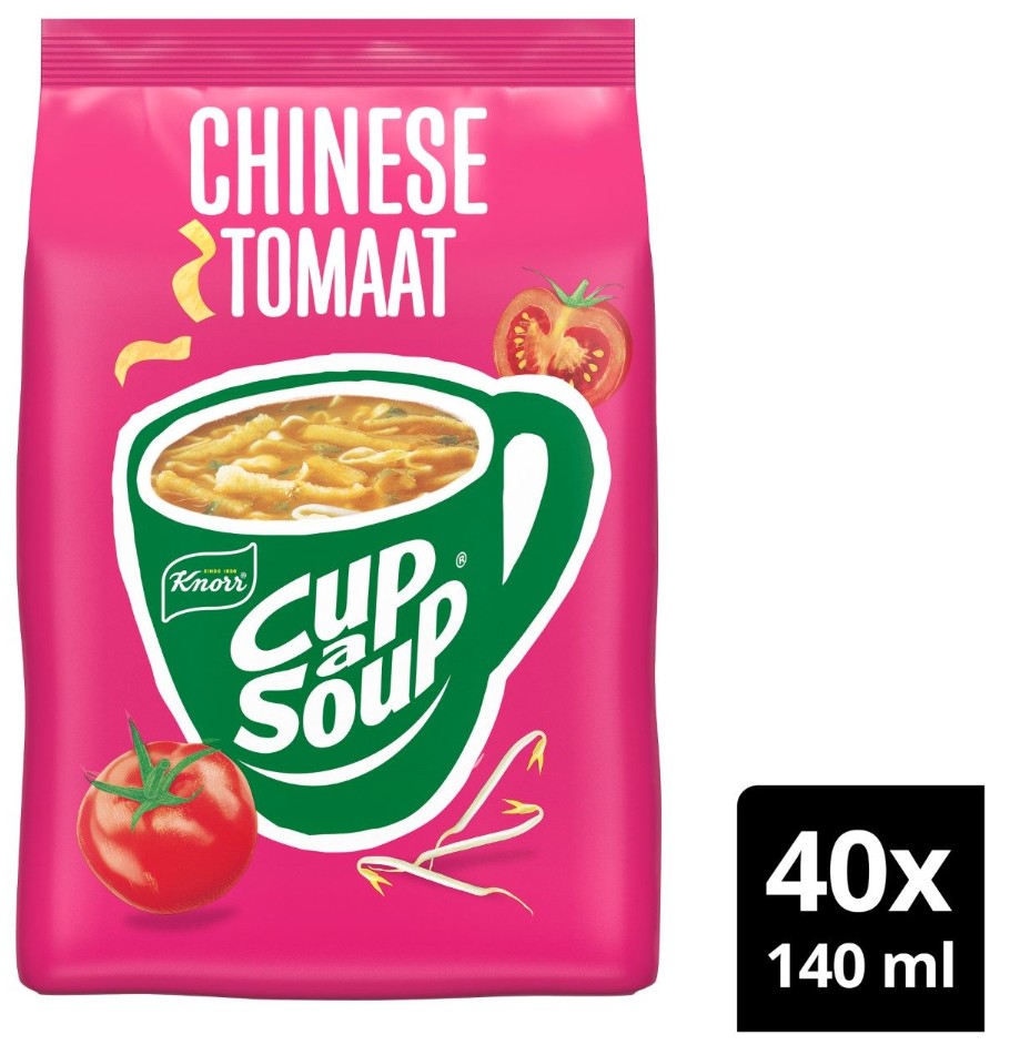 Knorr Cup-A-Soup Vending Chin. Tomaat 40p